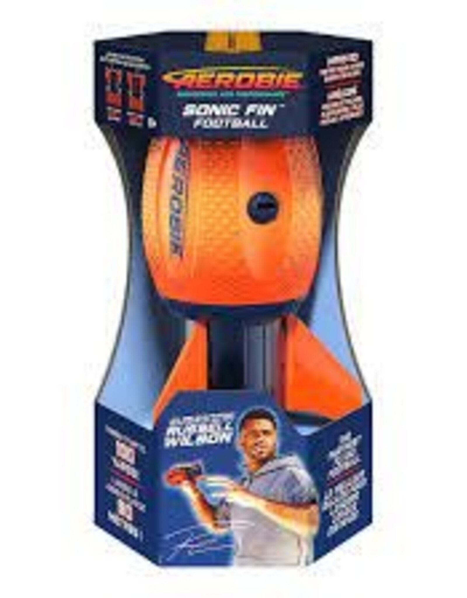 Aerobie Sonic Fin Football Orange