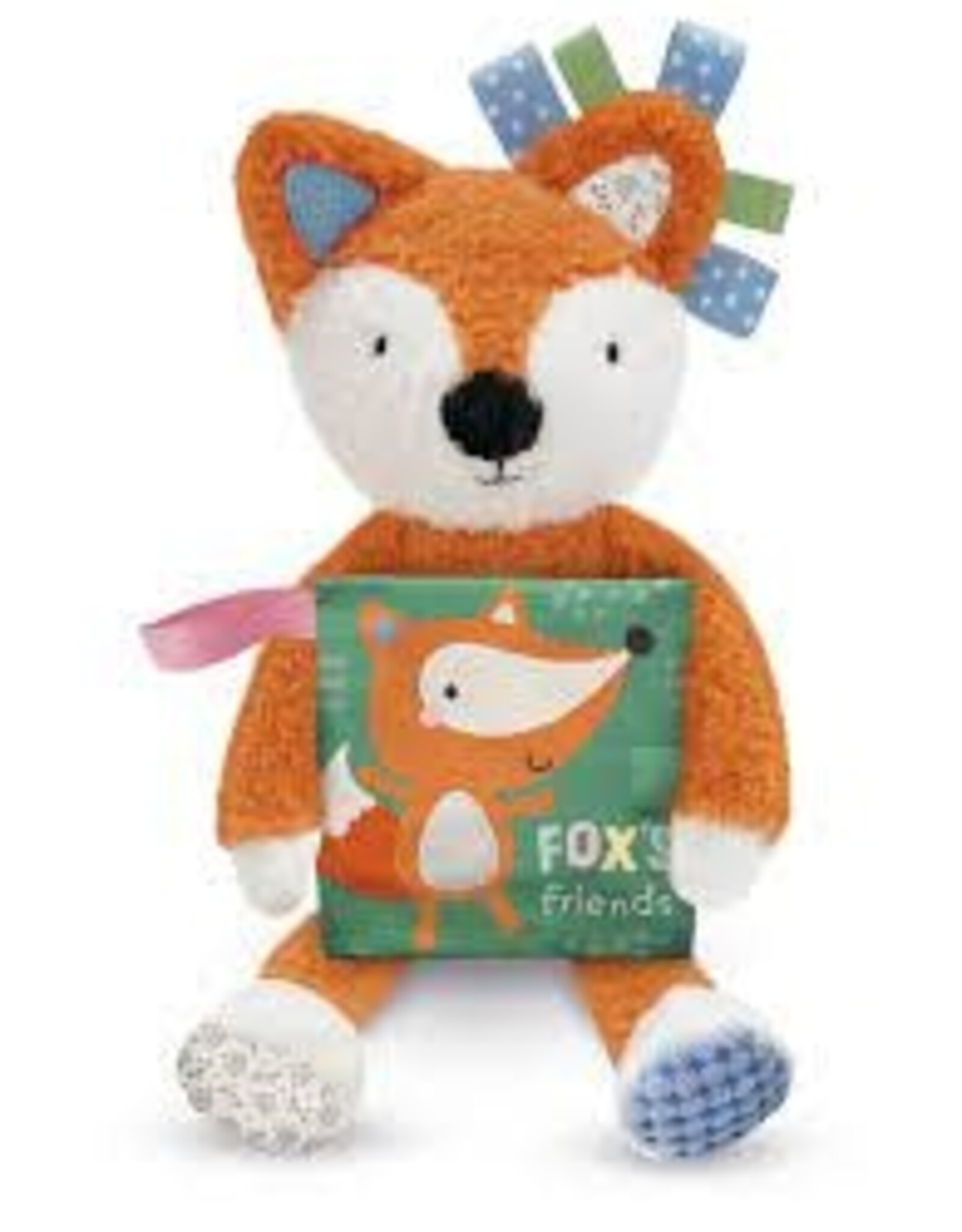 Snuggable  Plush Fox with Cloth Boo