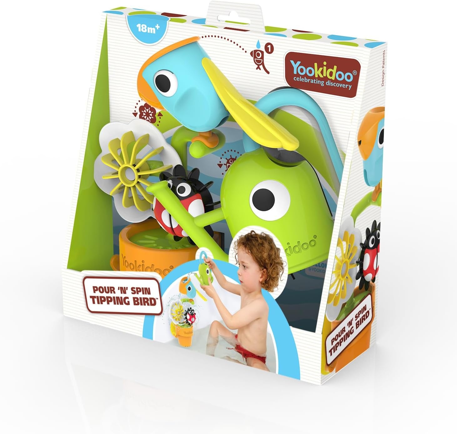 Pour N-spin tipping bird