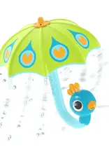 Yookidoo Fill 'N' Rain peacock umbrella - Green