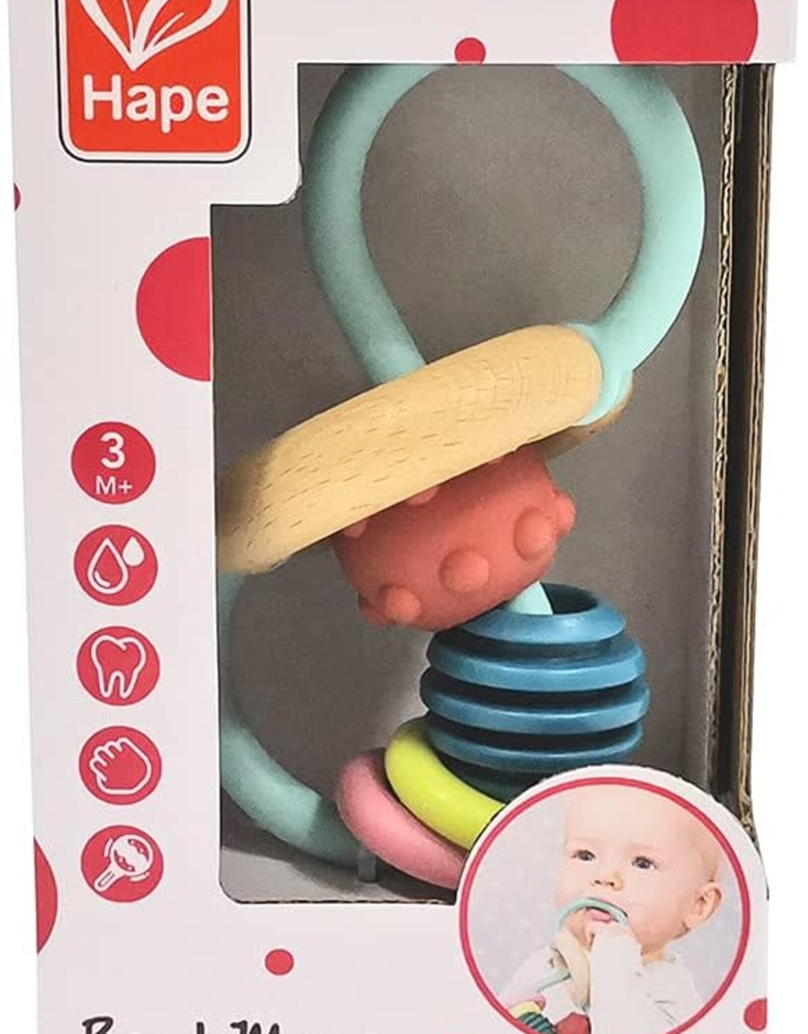 Hape Teether Bead Maze Baby Toy