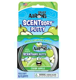 Crazy Aaron's Thinking Putty Crazy Aarons Scentsory Crispy Apple 2.75"