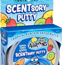 Crazy Aaron's Thinking Putty Crazy Aarons Scentsory Tropical Punch 2.75"