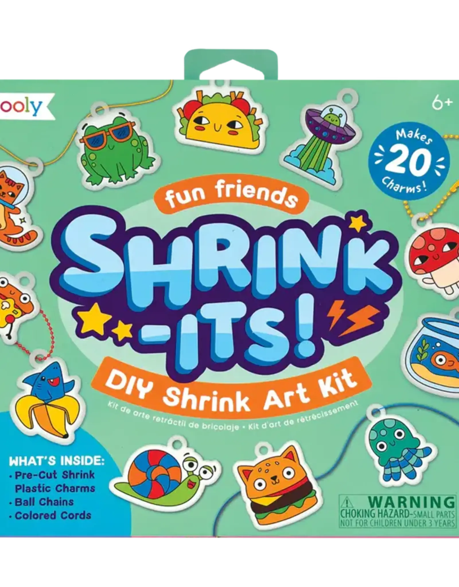Shrink-Its!: Shrink  Art Kit - Fun Friends