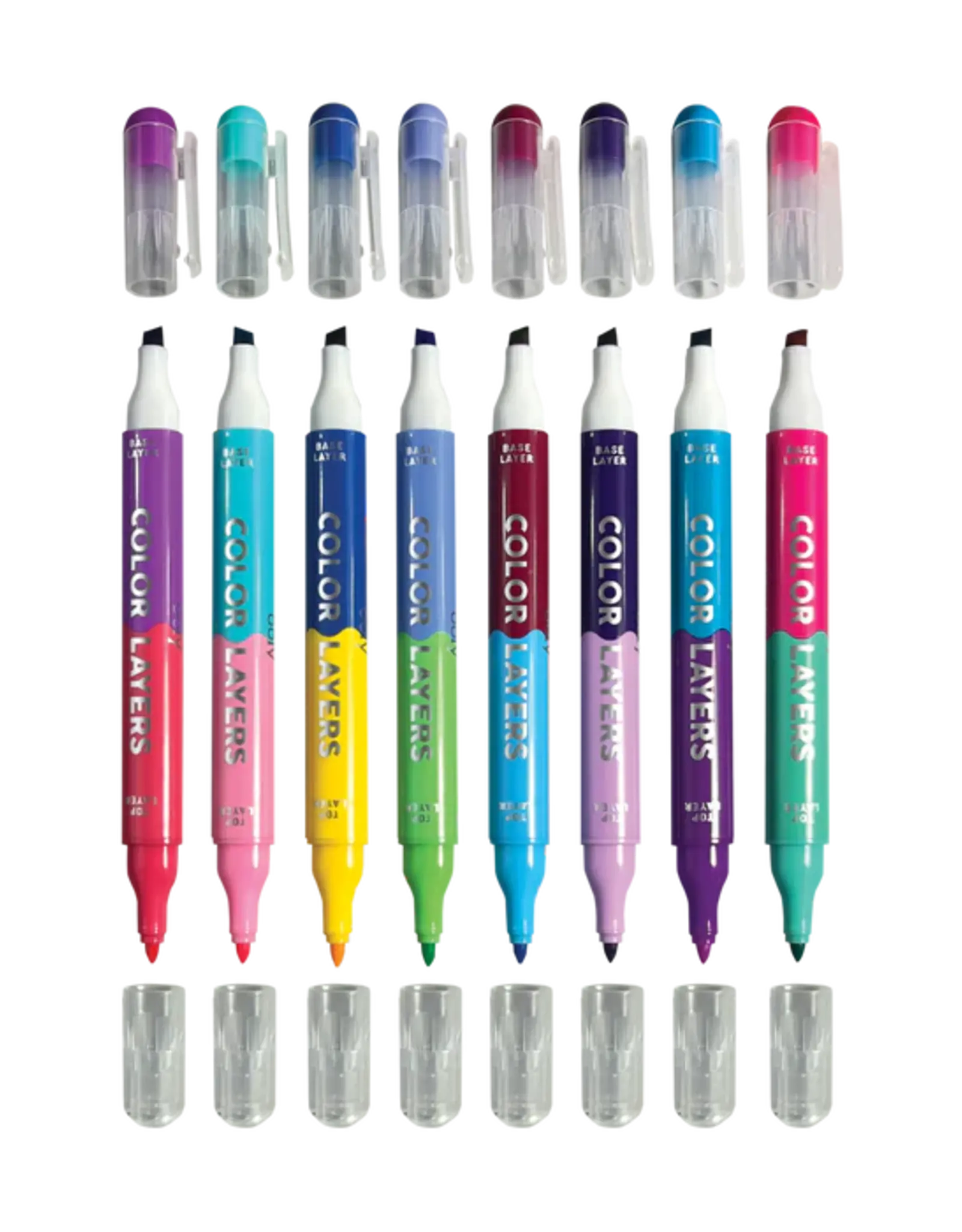 Color Layers Double-Ended Layering Markers