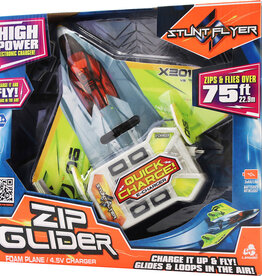 Stunt flyer zip glider