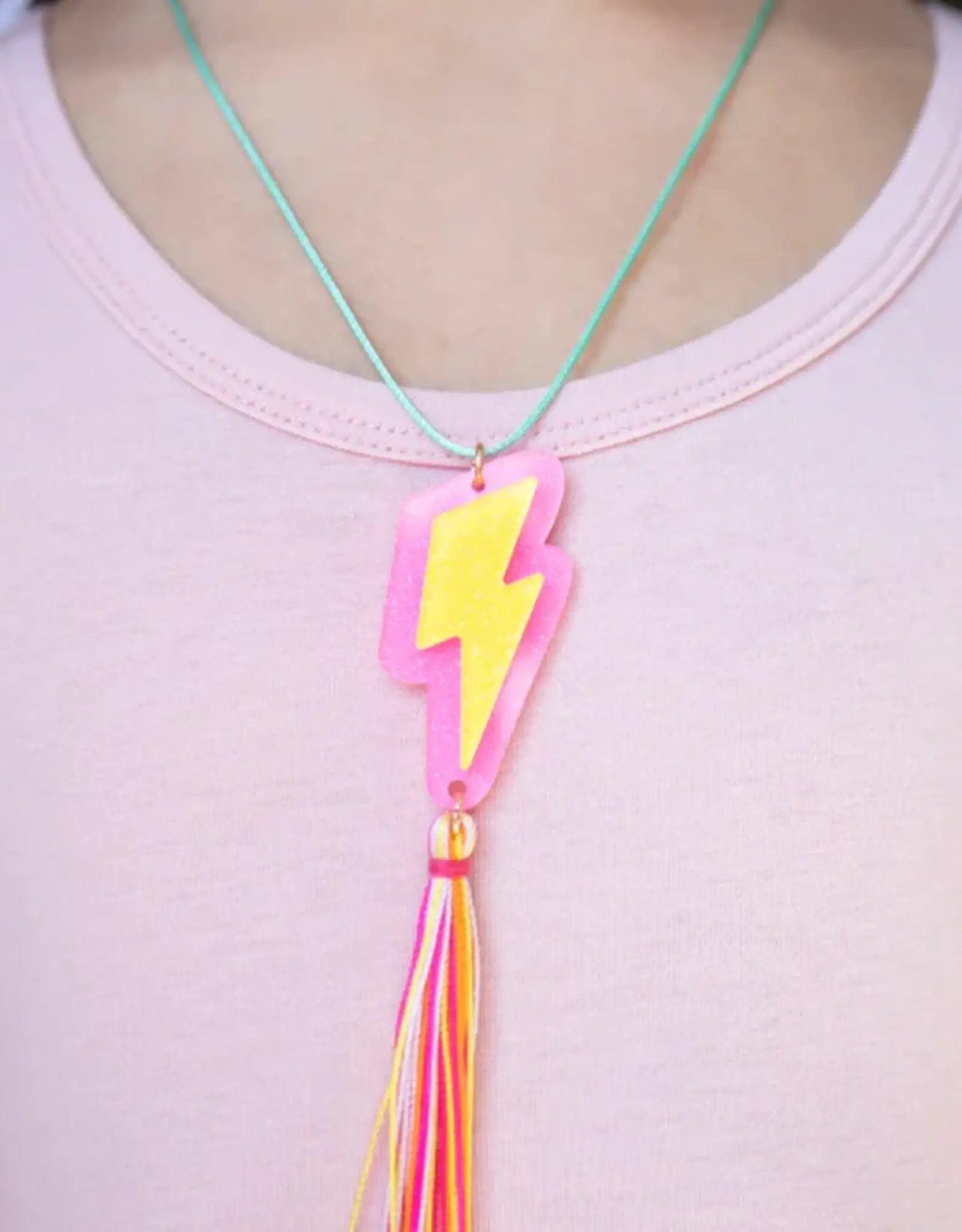 Alexa Necklace - Lightning Bolt