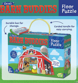 Peaceable Kingdom Barn Buddies Floor Puzzle 44pc
