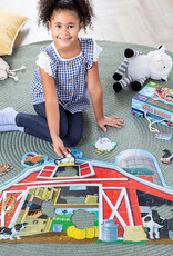 Peaceable Kingdom Barn Buddies Floor Puzzle 44pc