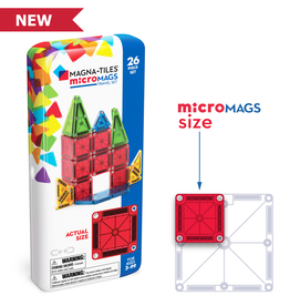 Magna Tiles MicroMags Travel Set  26pc