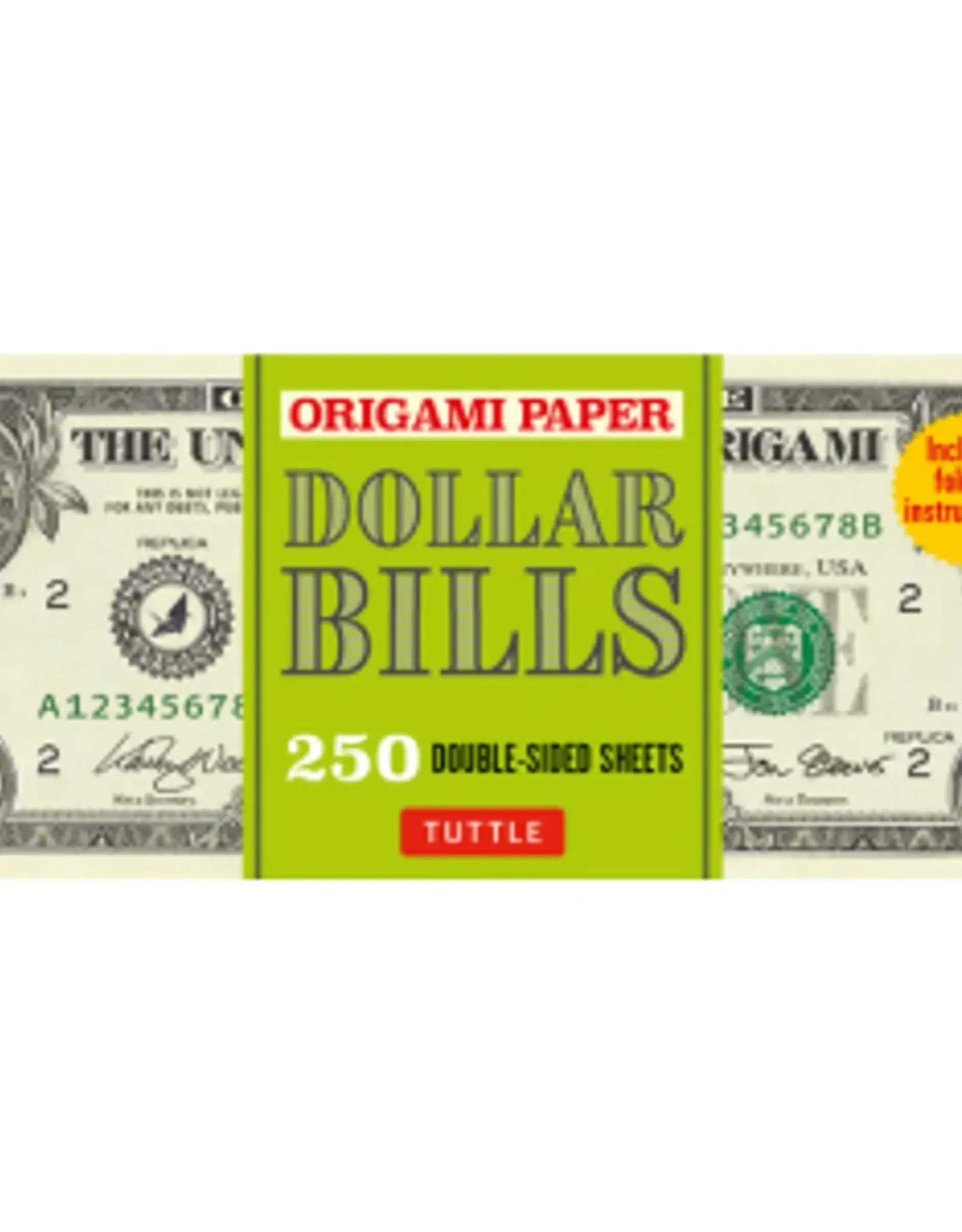 Origami Paper Dollar Bills