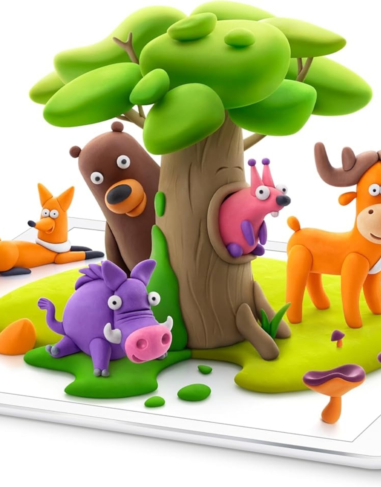 Hey Clay Forest Animals