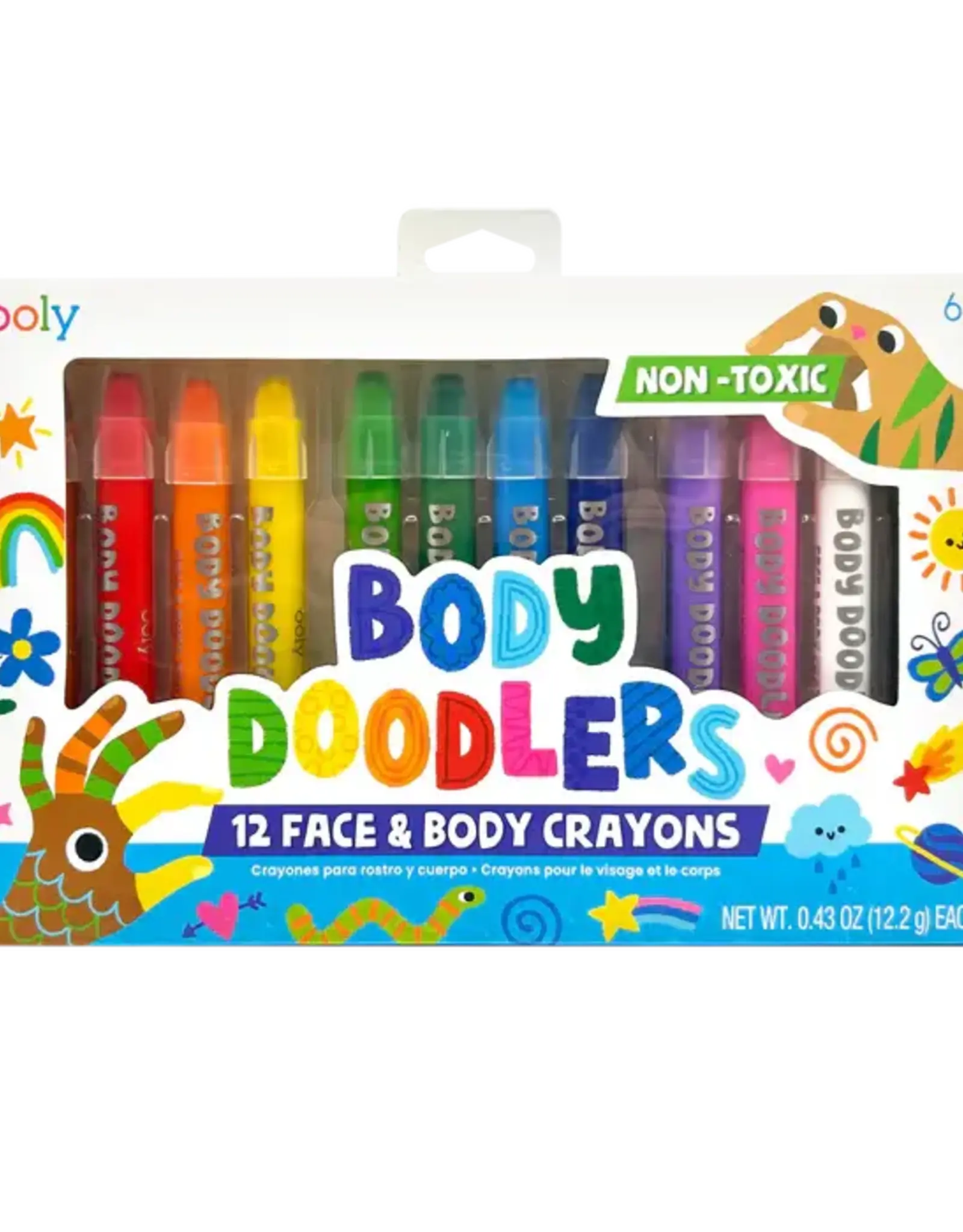 Body Doodlers: Face & Body  Crayons