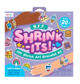 Shrink-Its!: Shrink Art Bracelet  Kit - B.F.F
