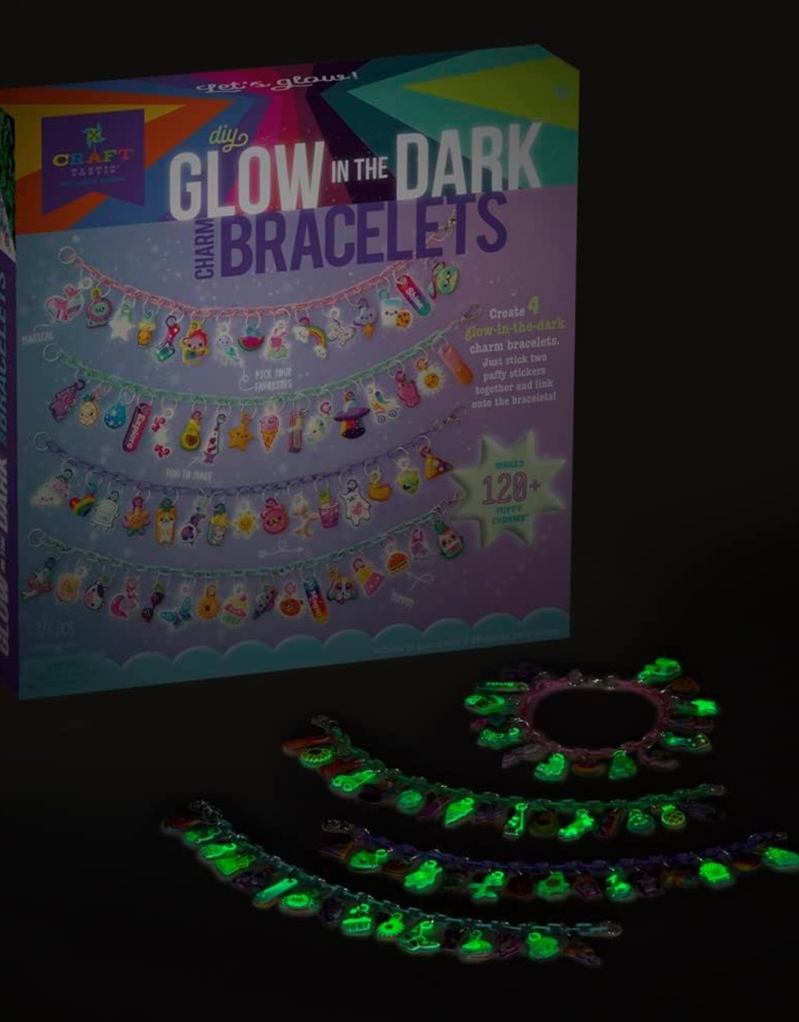 Glow-In-The-Dark Charm Bracelets