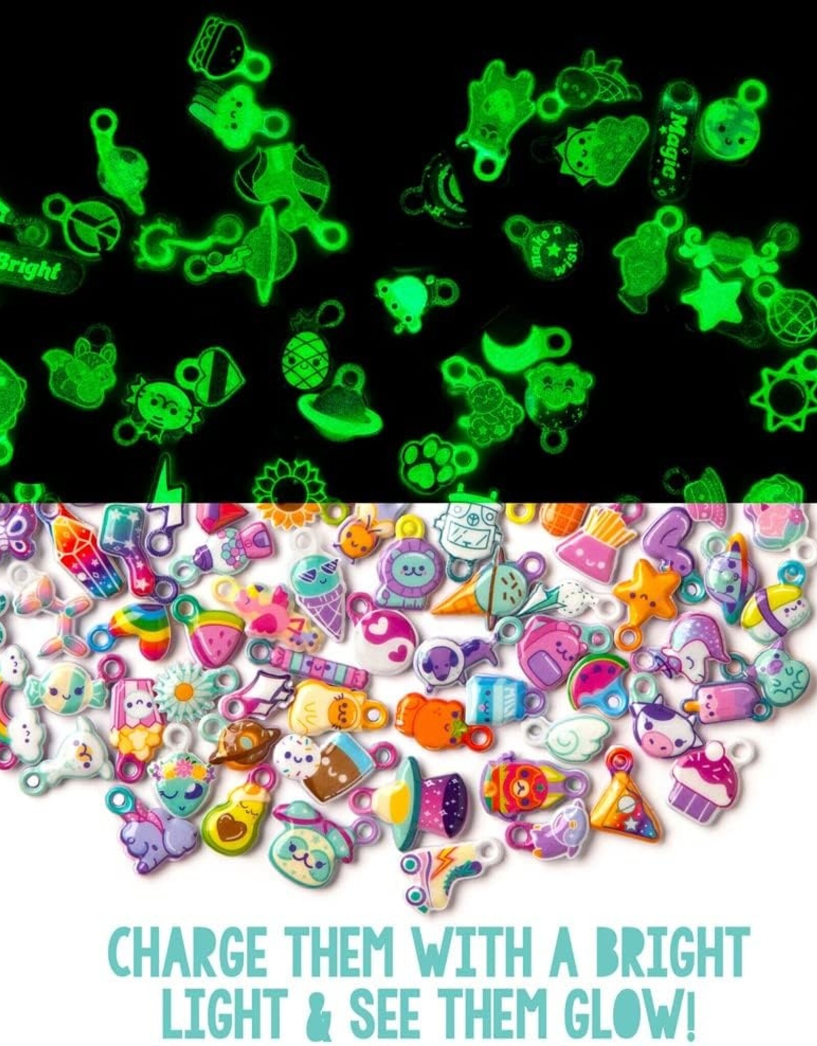 Glow-In-The-Dark Charm Bracelets