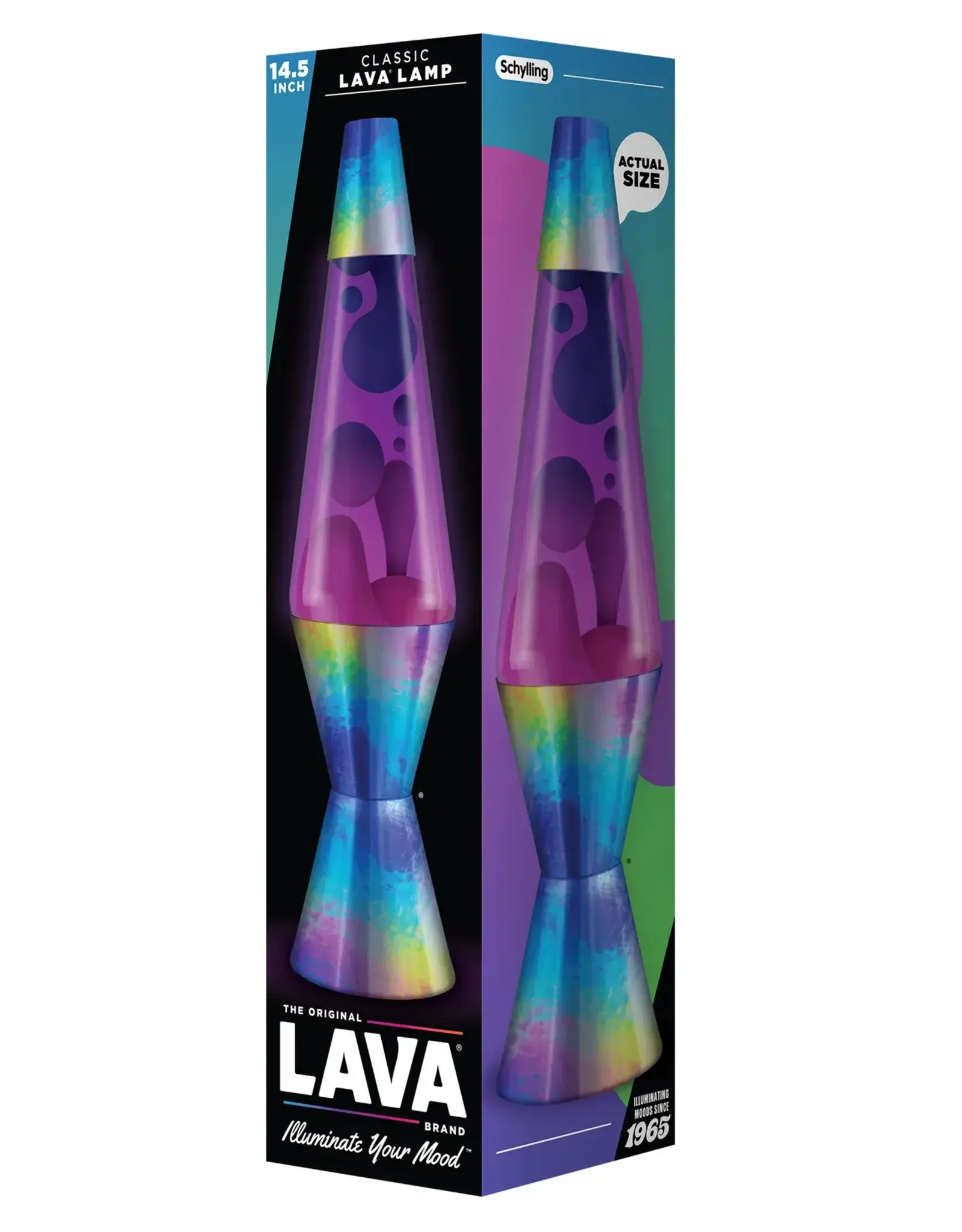 Lava Lamp 14.5" Chameleon Color Shift PRP/PNK/PRP