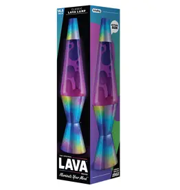 Lava Lamp 14.5" Chameleon Color Shift PRP/PNK/PRP