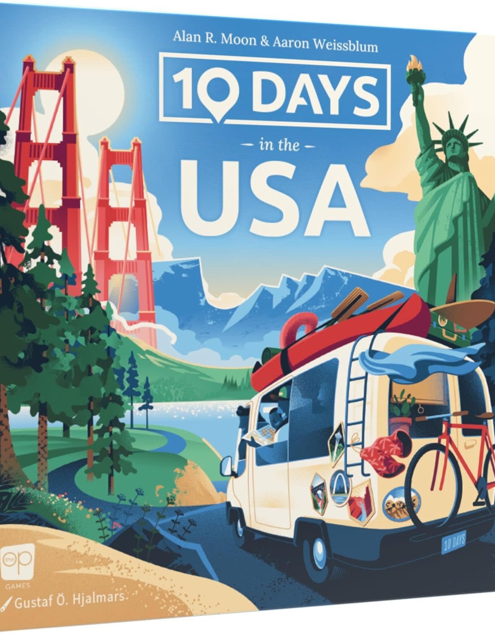 USAopoly 10 Days in America