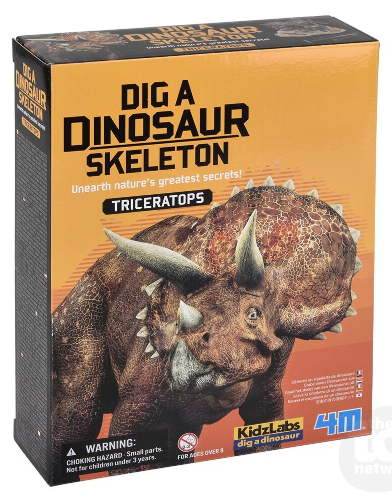 Toysmith Dig A Dino Triceratops