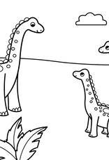 My Busy Dinosaur Coloring Book