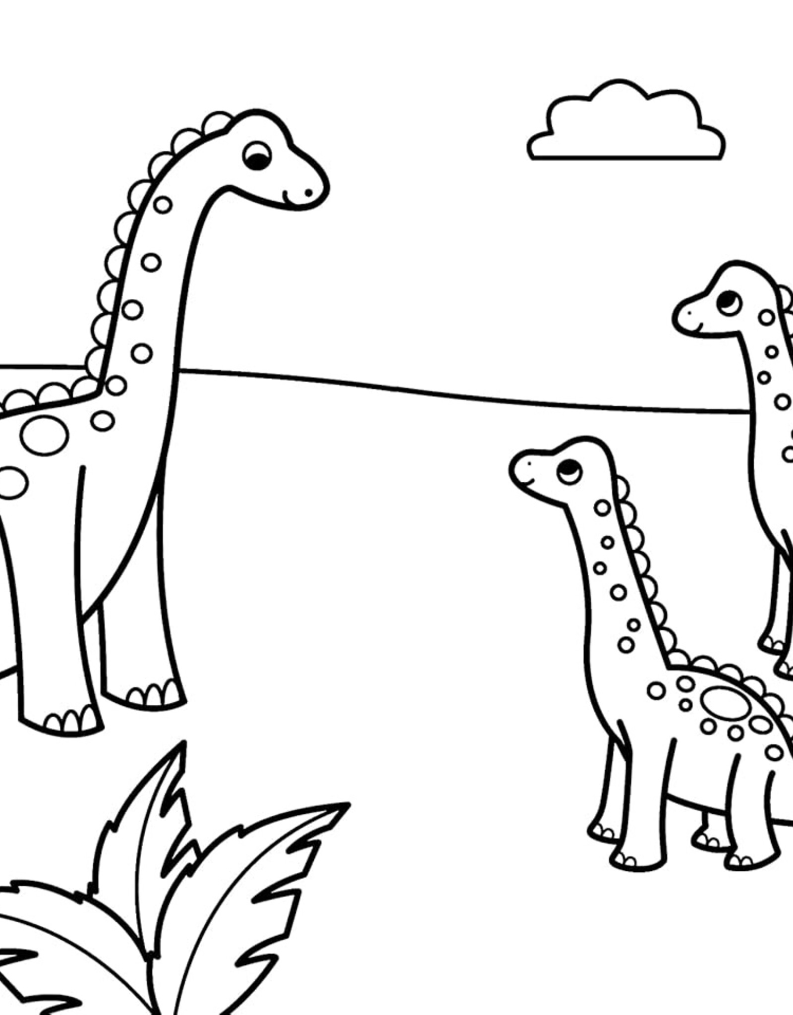 My Busy Dinosaur Coloring Book