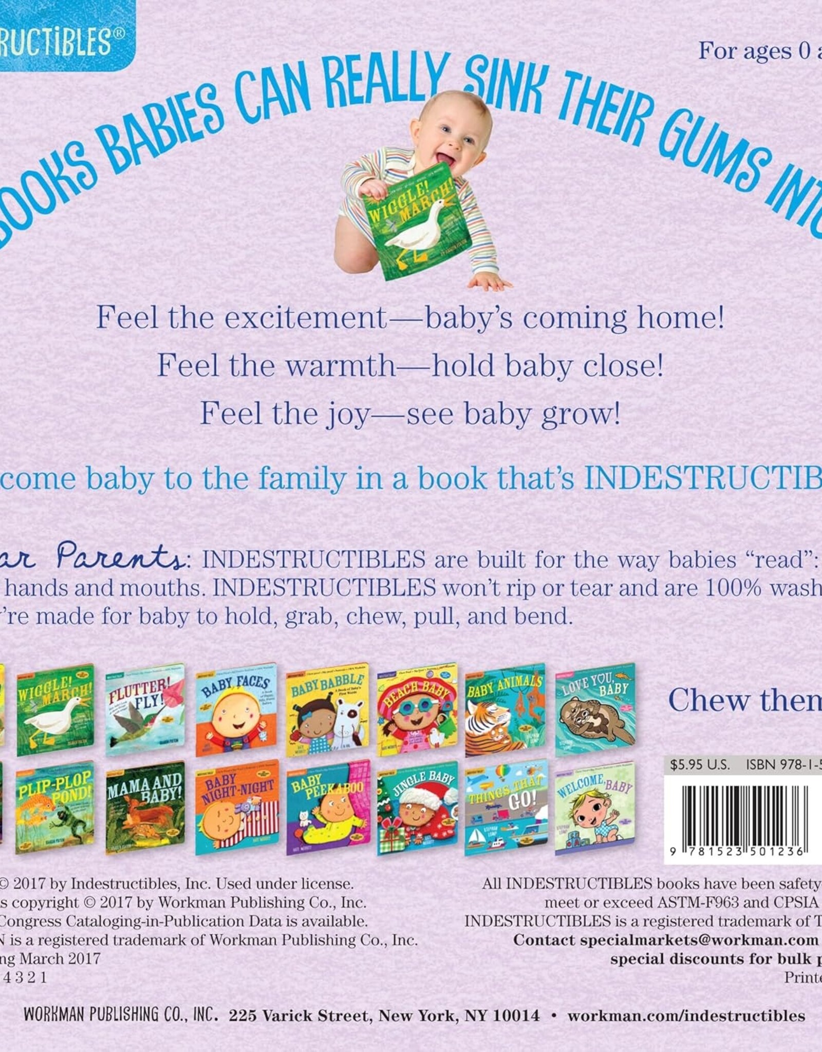 Indestructibles Indestructibles Welcome Baby