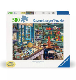 Pottery Studio Sanctuary Puzzle Large Format 500Pc