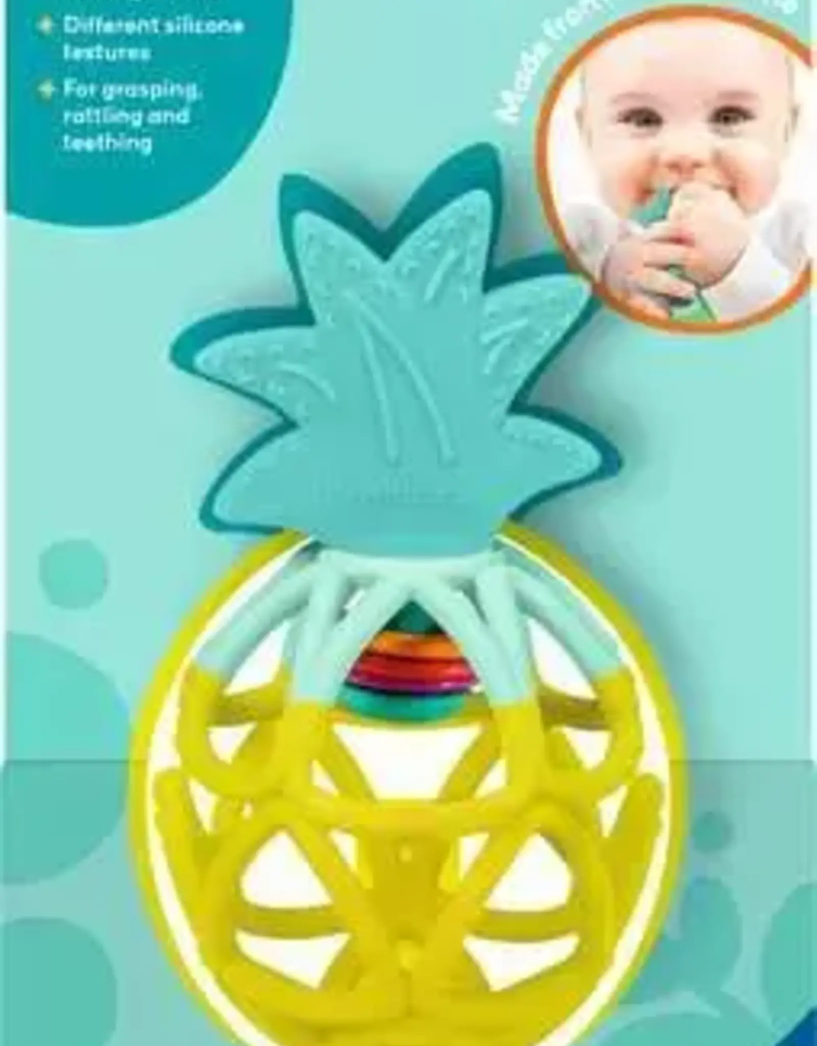 Rattle Teether Pineapple