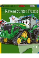 John Deere Tractor Shaped Floor Puzzle 24 pc