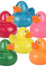 Big Rubber Glitter Ducky Collectible