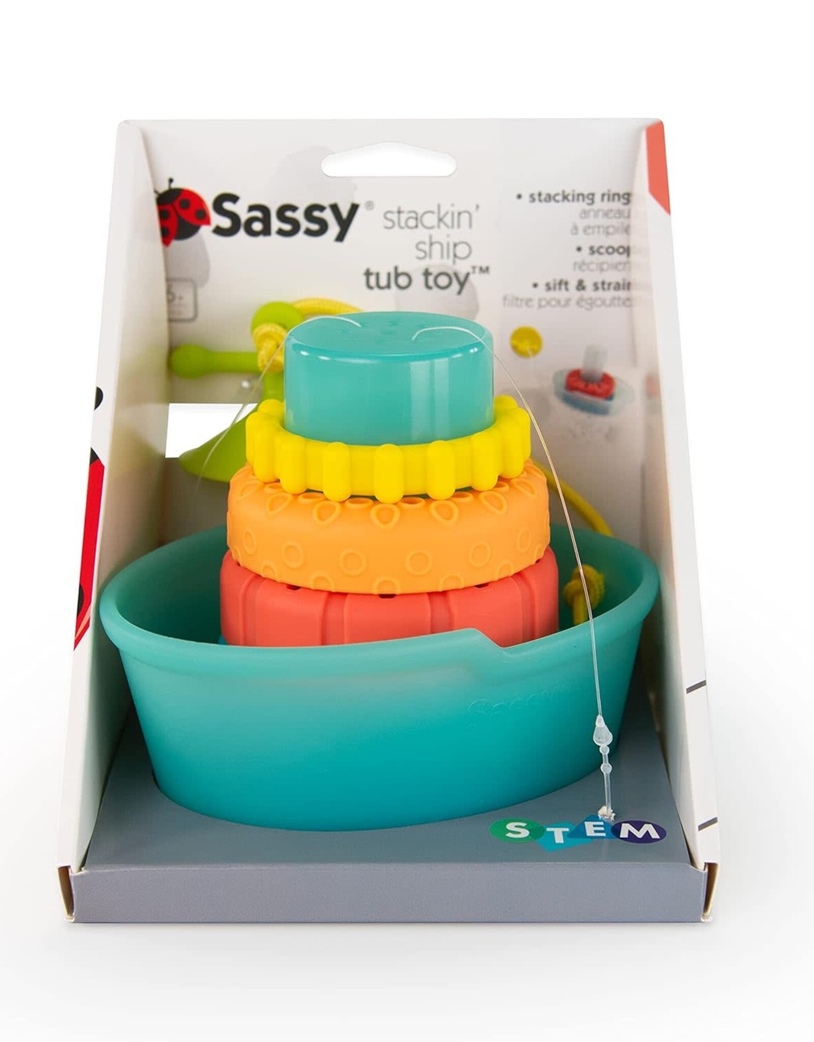 STACKIN' SHIP TUB TOY