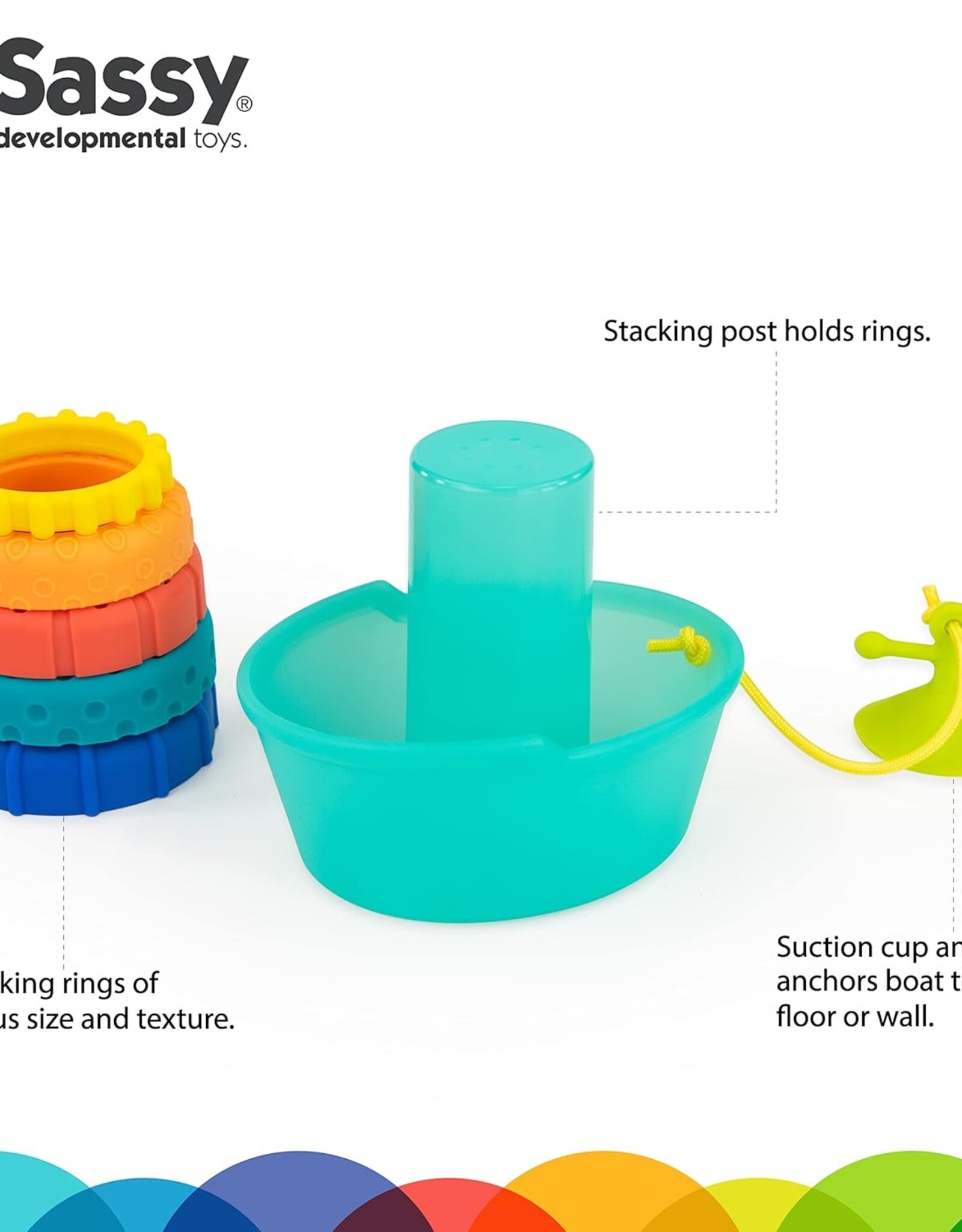 STACKIN' SHIP TUB TOY