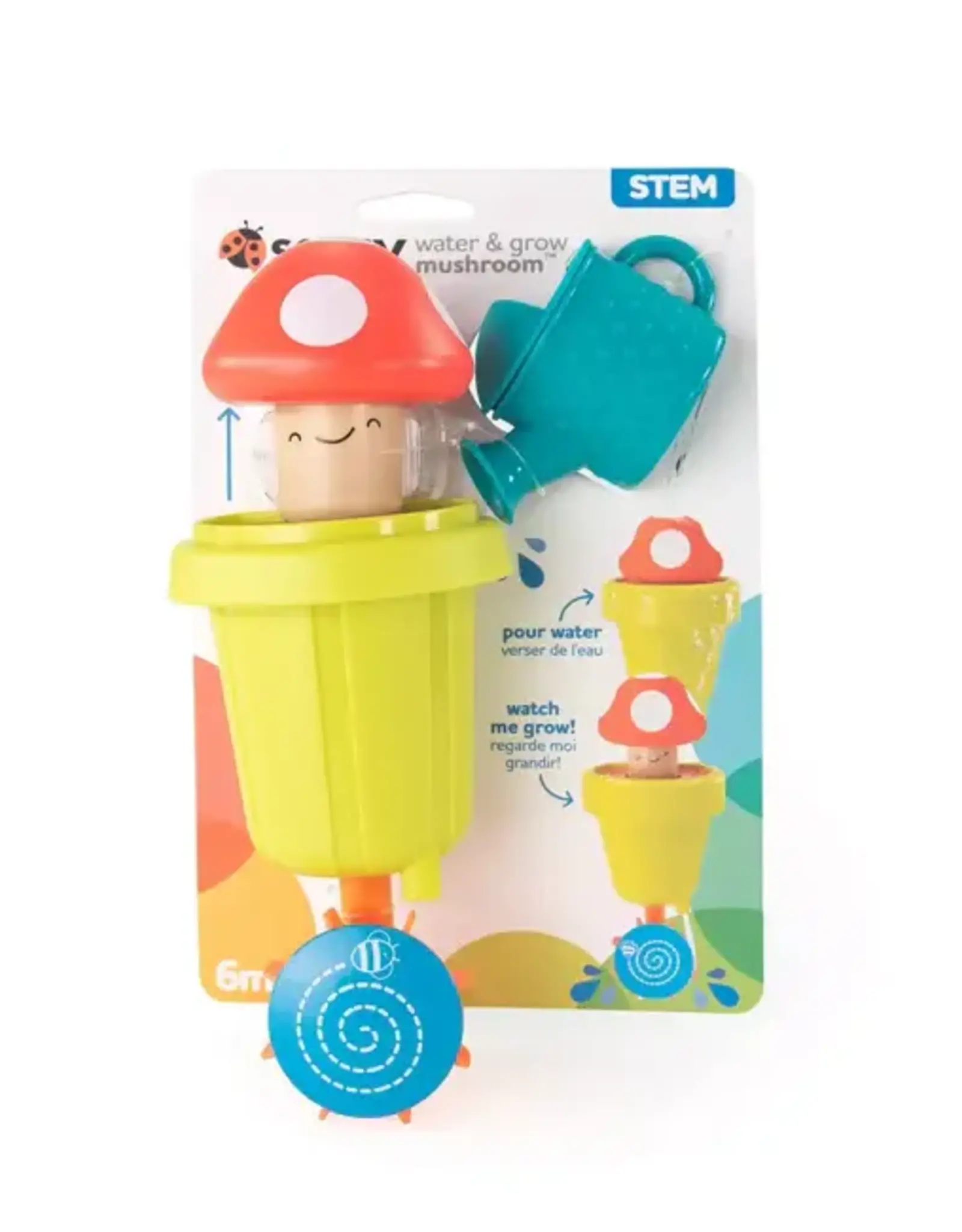 WATER & GROW MUSHROOM  BATH TOY