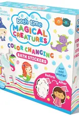 COLOR CHANGING BATH STICKERS - MAGICAL CREATURES
