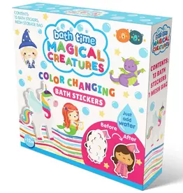COLOR CHANGING BATH STICKERS - MAGICAL CREATURES