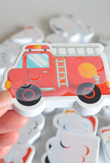 Colour Changing Bath Stickers -  Mucky Trucks