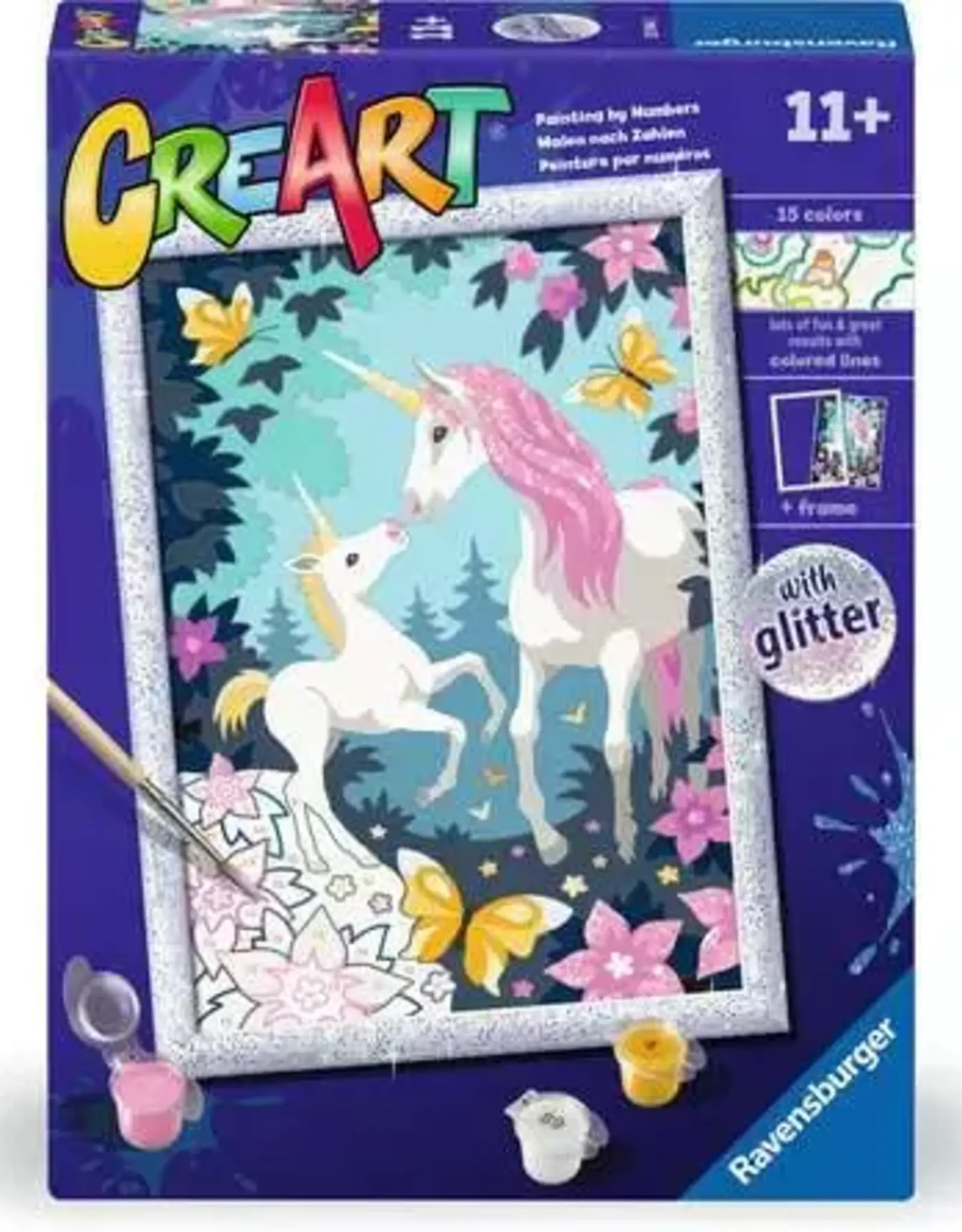 Hello Little Unicorn w/Glitter