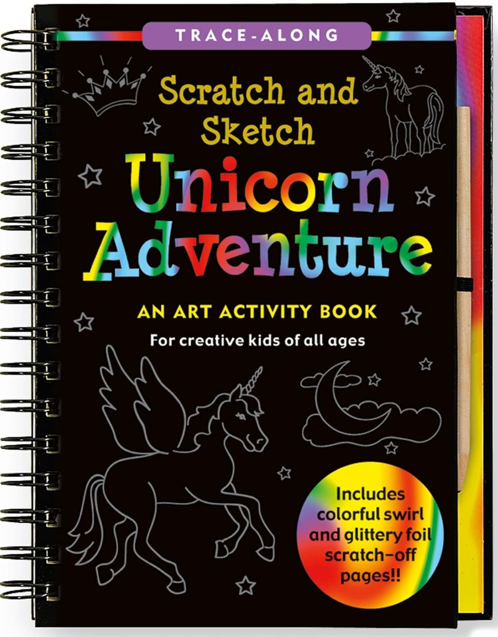 Unicorn Adventure Scratch and Sketch