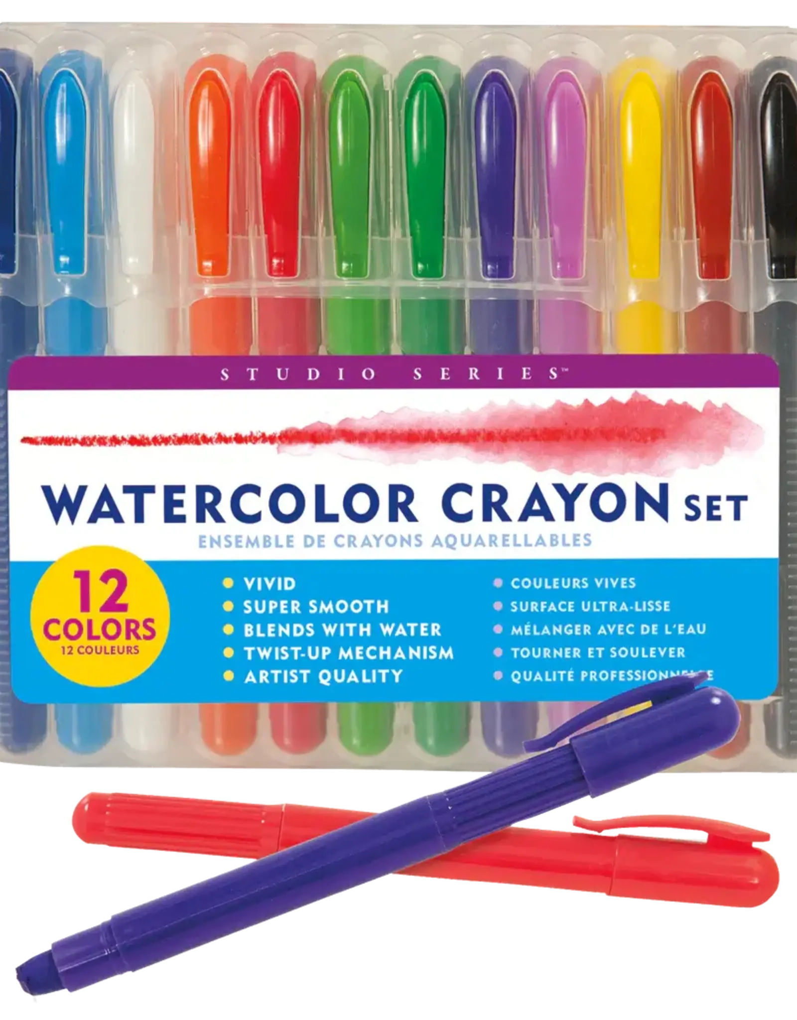Studio Series Watercolor Crayon Set