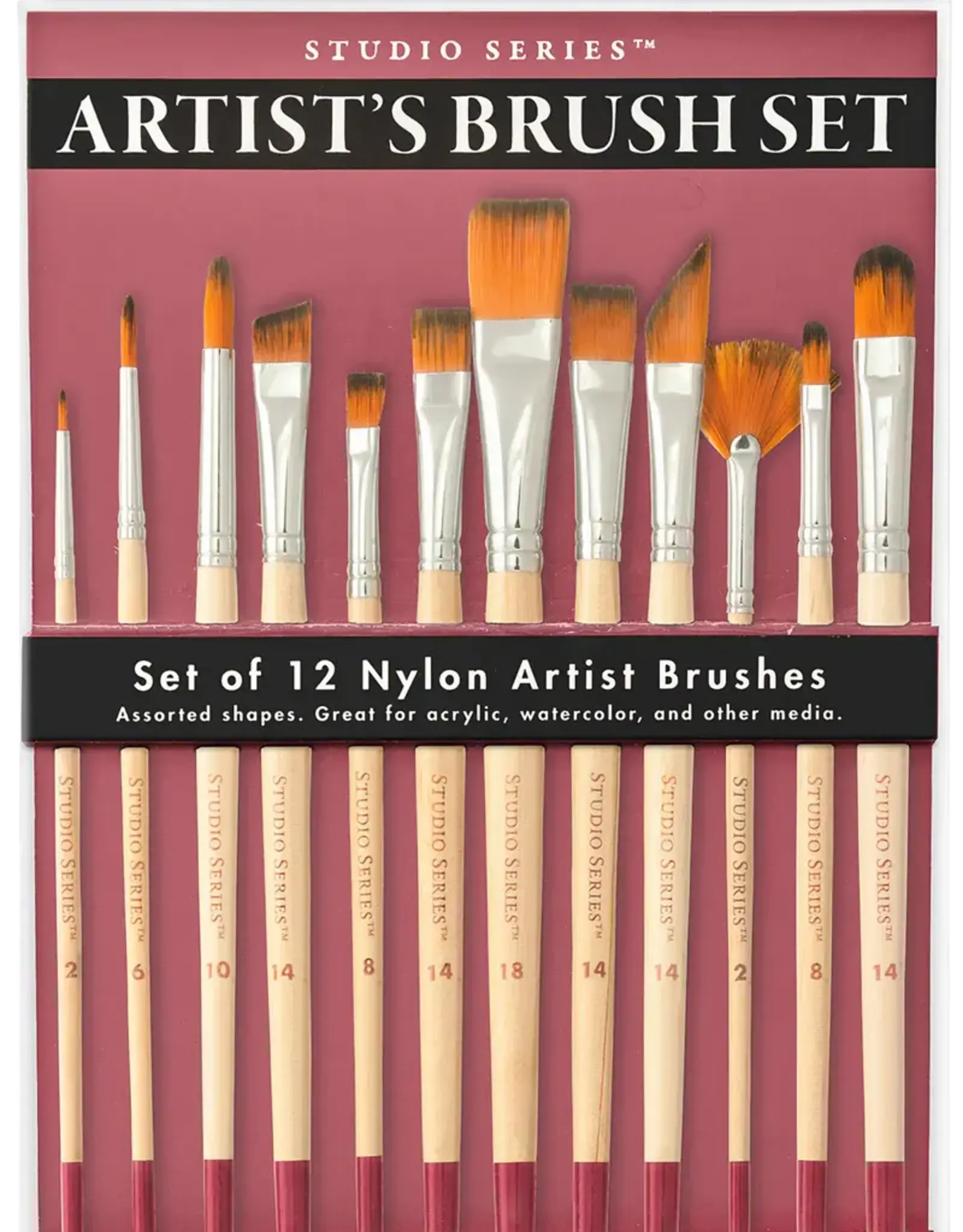 Studio Series Artist's Paintbrush Set