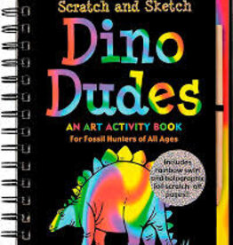 Dino Dudes Scratch and Sketch