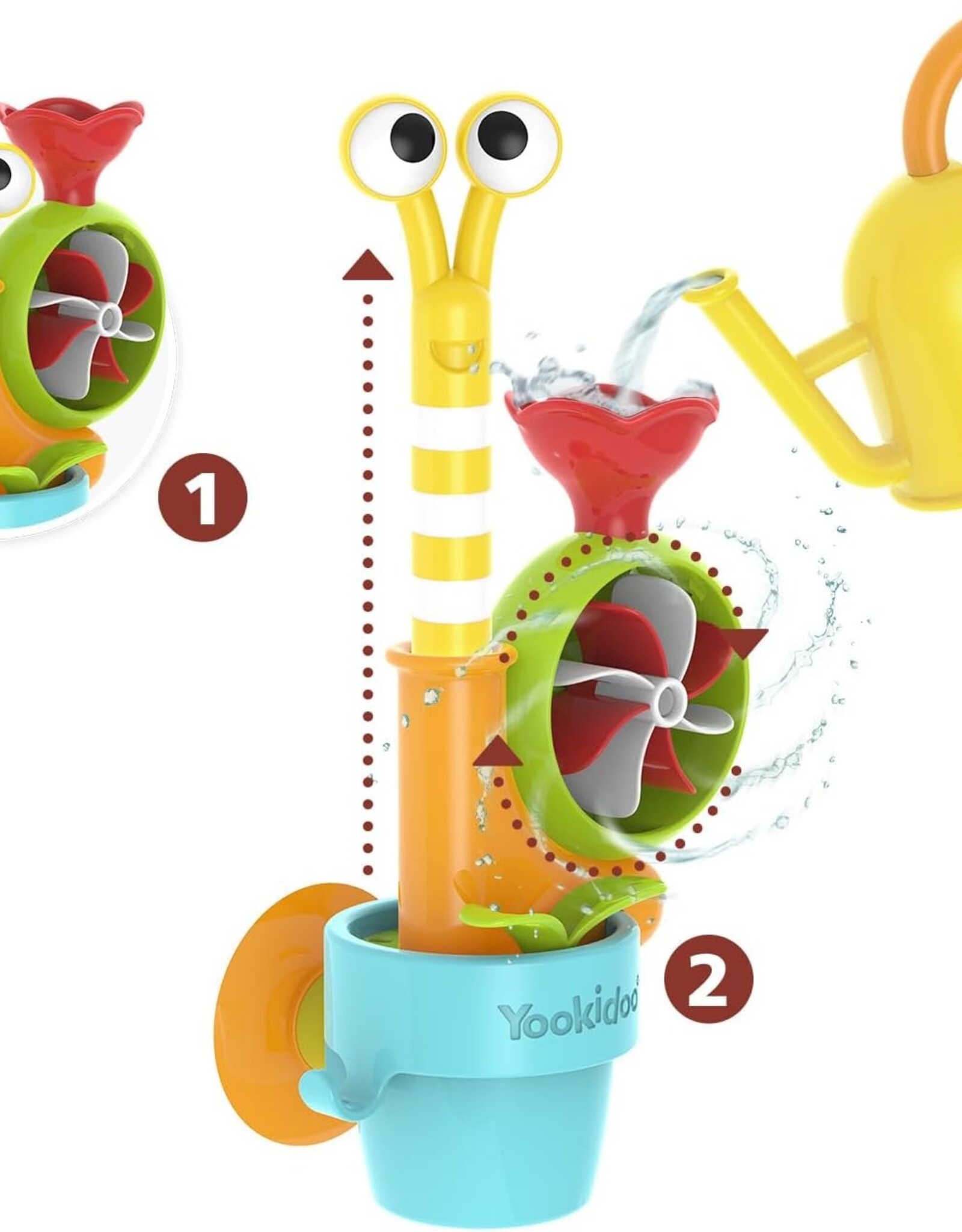 Pop-up water snail