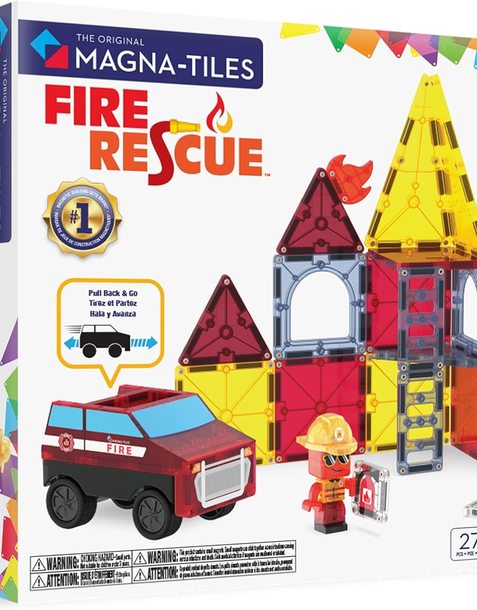 Magna Tiles Fire Rescue 27pc