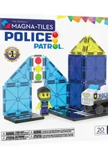 Magna Tiles Police Patrol 20-pc