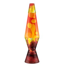 Lava Lamp 14.5'' Erupting Crater/Yel/Red