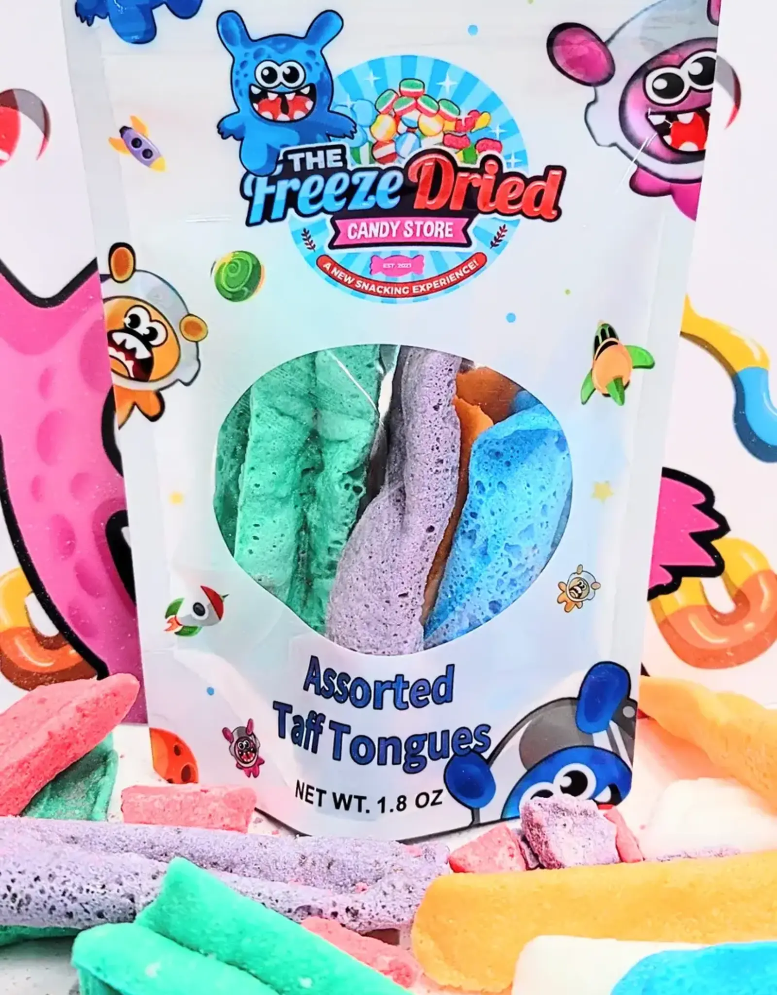 Freeze Dried Taffy Tounges
