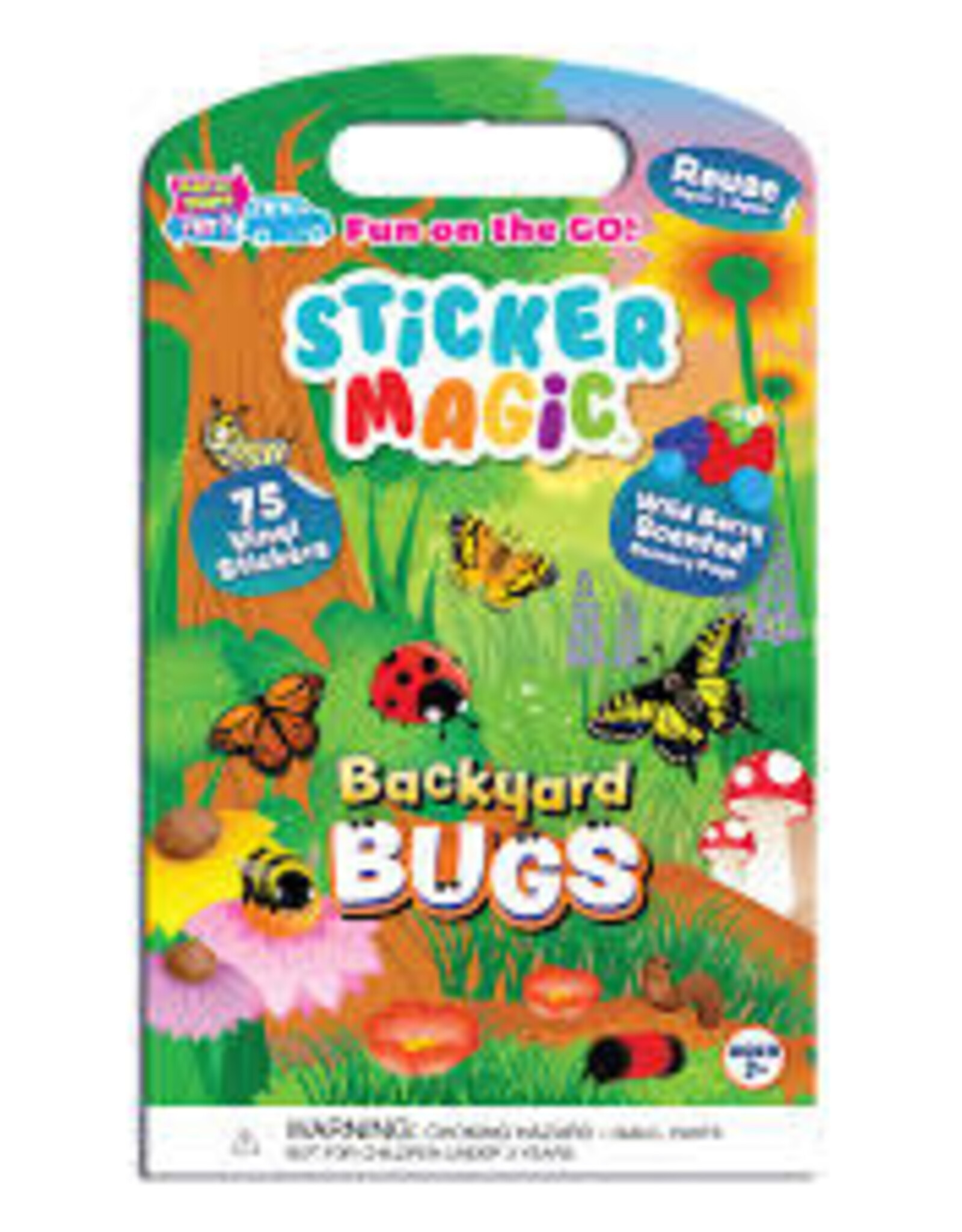 Sticker Magic: Backyard Bugs