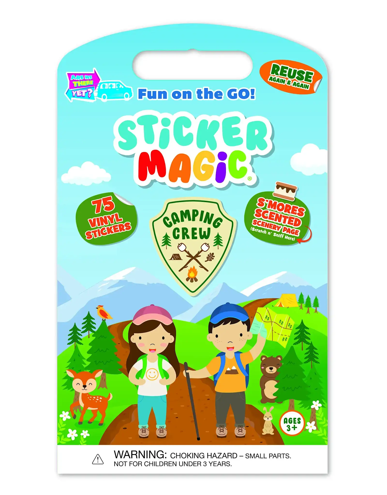 Sticker Magic: Camping Crew