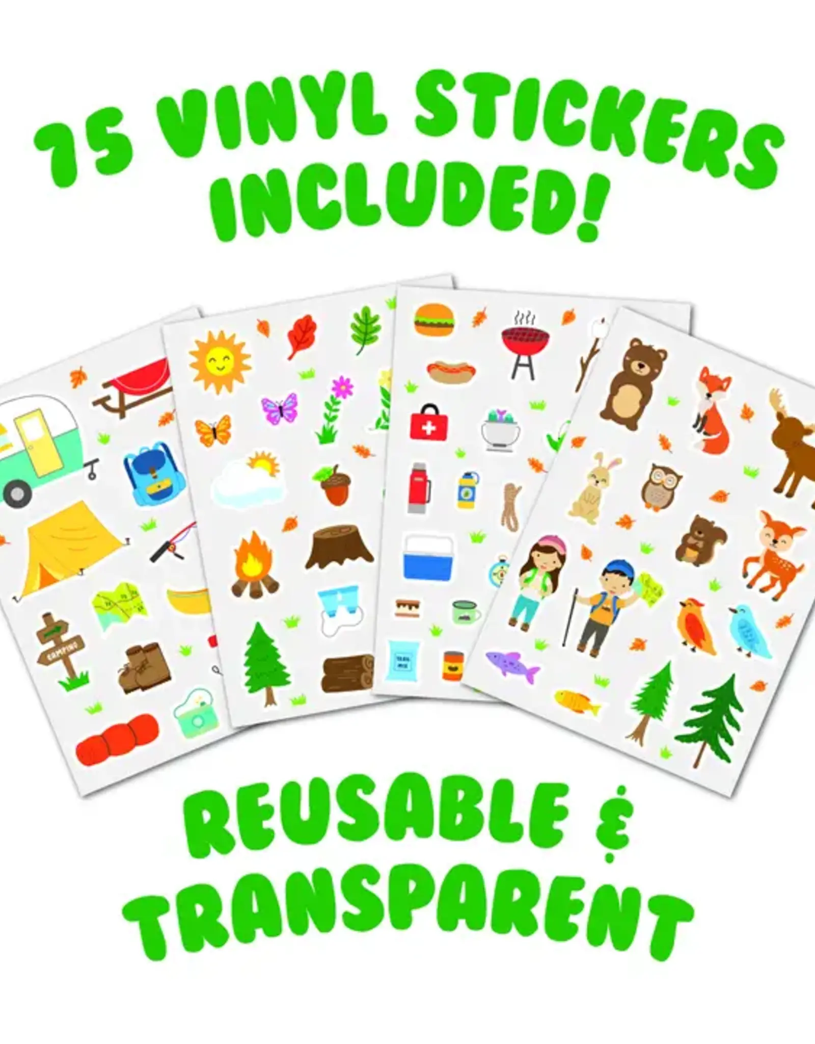 Sticker Magic: Camping Crew